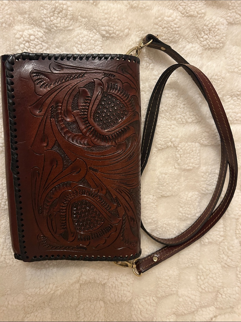 Handmade leather bag